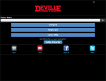 Tablet Screenshot of devillecameraandvideo.com